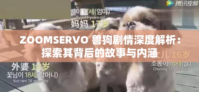 ZOOMSERVO 兽狗剧情深度解析：探索其背后的故事与内涵