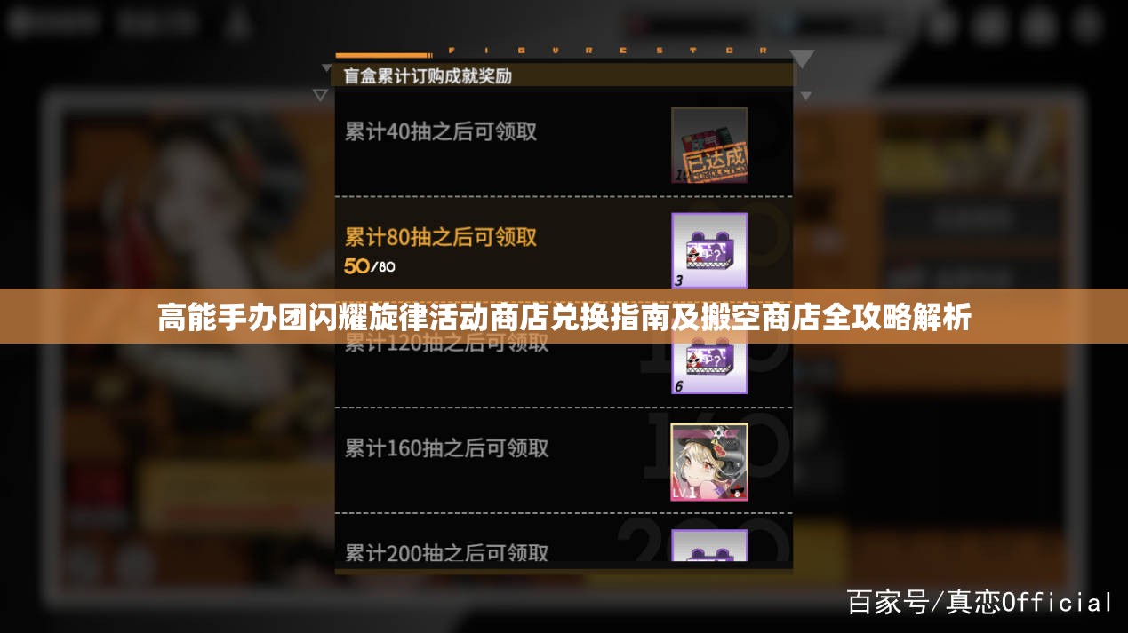高能手办团闪耀旋律活动商店兑换指南及搬空商店全攻略解析