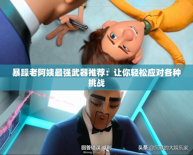 暴躁老阿姨最强武器推荐：让你轻松应对各种挑战