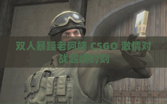 双人暴躁老阿姨 CSGO 激情对战超燃时刻