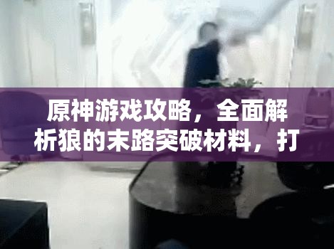 原神游戏攻略，全面解析狼的末路突破材料，打造传奇武器的必备之路
