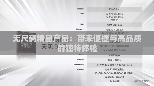 无尺码精品产品：带来便捷与高品质的独特体验