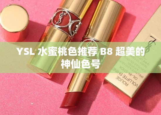YSL 水蜜桃色推荐 B8 超美的神仙色号