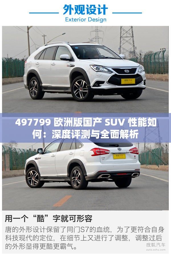 497799 欧洲版国产 SUV 性能如何：深度评测与全面解析