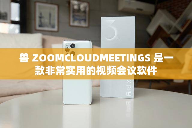 兽 ZOOMCLOUDMEETINGS 是一款非常实用的视频会议软件