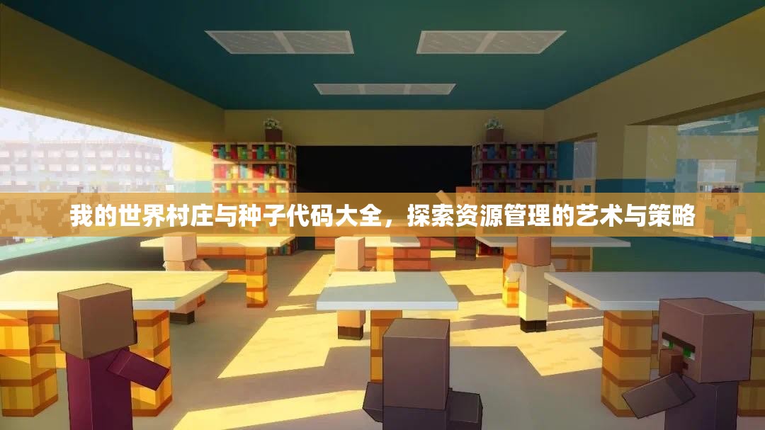 我的世界村庄与种子代码大全，探索资源管理的艺术与策略