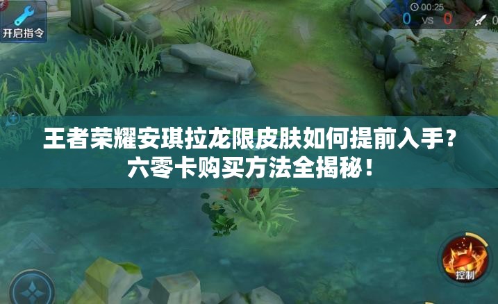王者荣耀安琪拉龙限皮肤如何提前入手？六零卡购买方法全揭秘！