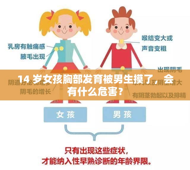 14 岁女孩胸部发育被男生摸了，会有什么危害？