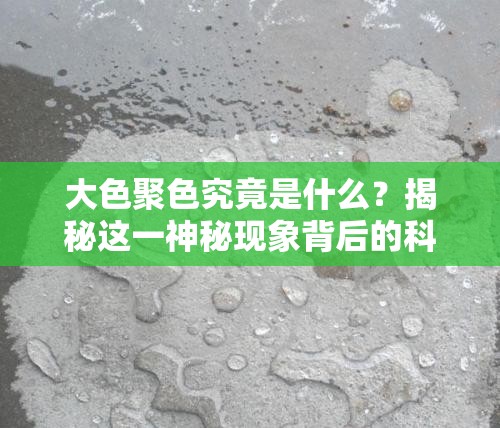 大色聚色究竟是什么？揭秘这一神秘现象背后的科学原理与实际应用场景
