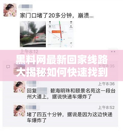 黑料网最新回家线路大揭秘如何快速找到最佳回家路径？快来一探究竟