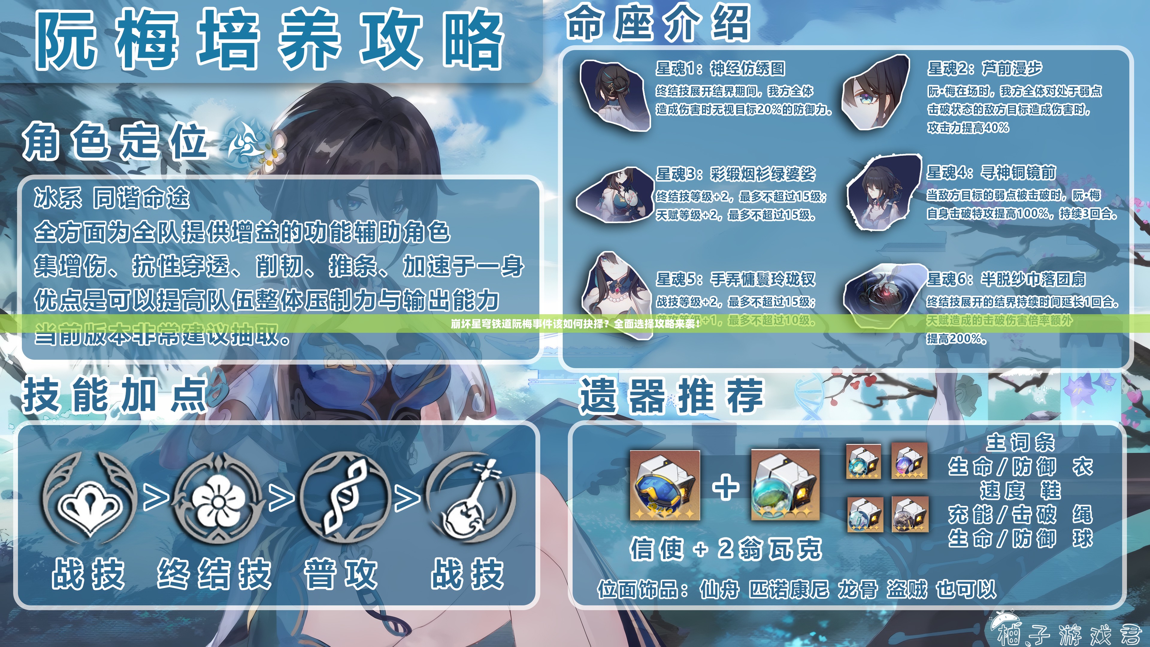 崩坏星穹铁道阮梅事件该如何抉择？全面选择攻略来袭！