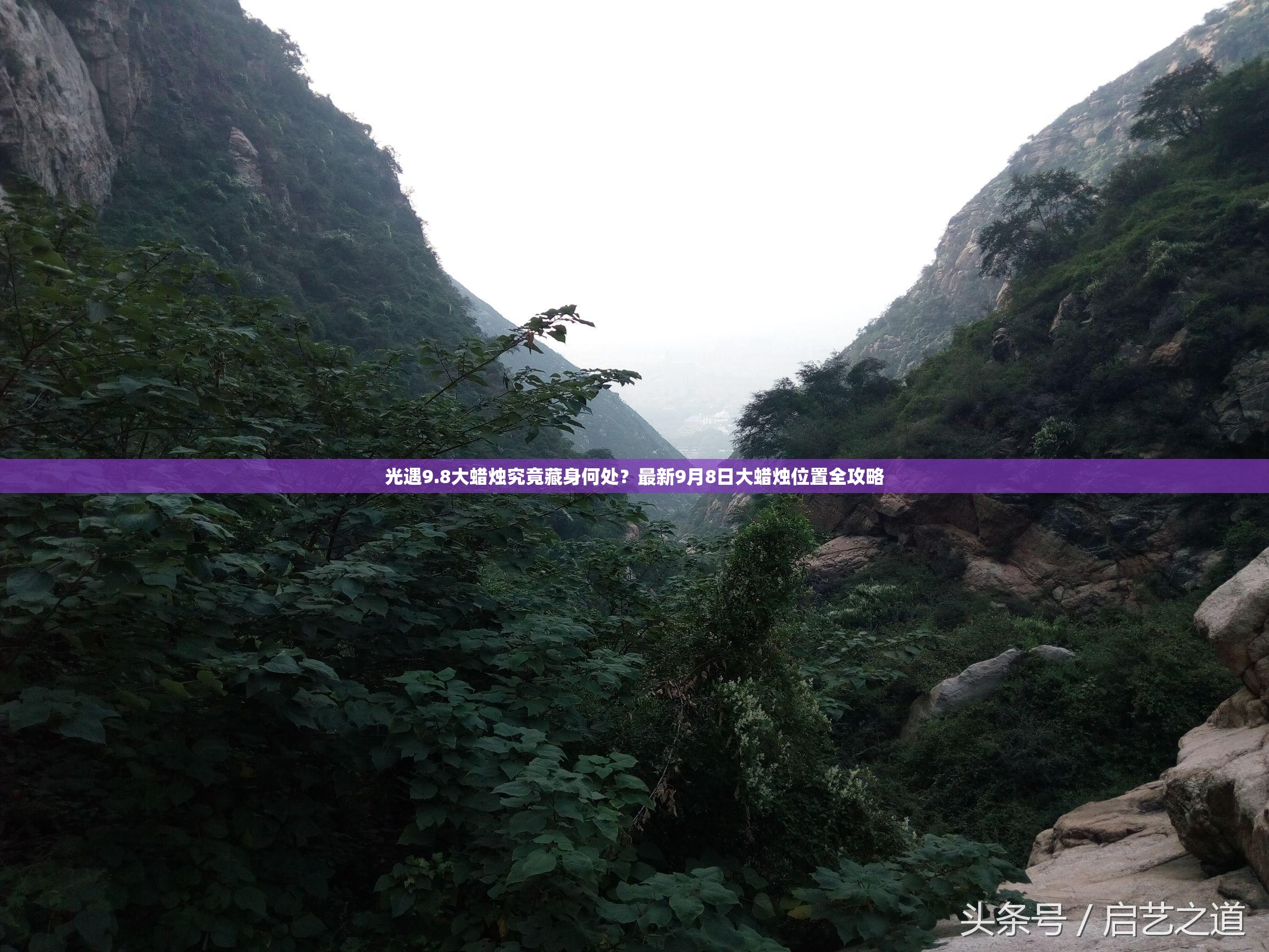 光遇9.8大蜡烛究竟藏身何处？最新9月8日大蜡烛位置全攻略
