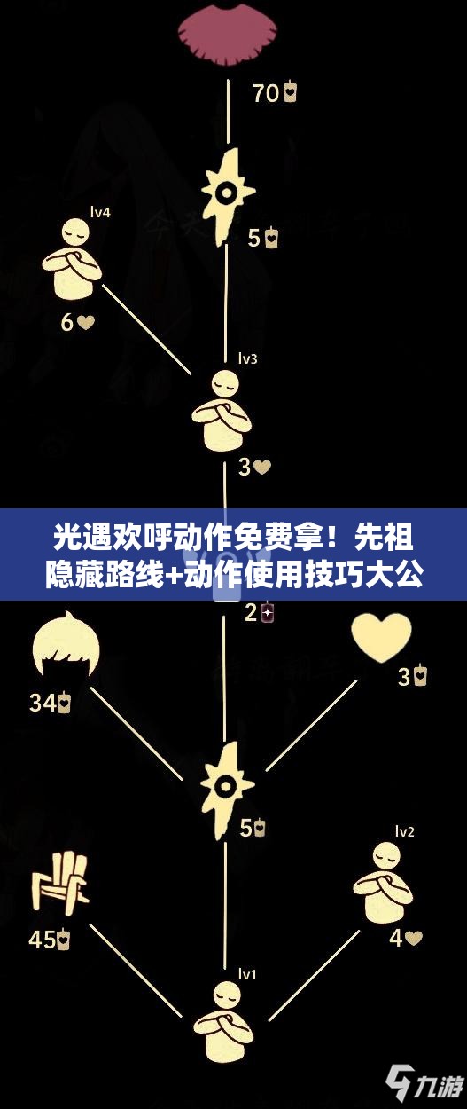 光遇欢呼动作免费拿！先祖隐藏路线+动作使用技巧大公开